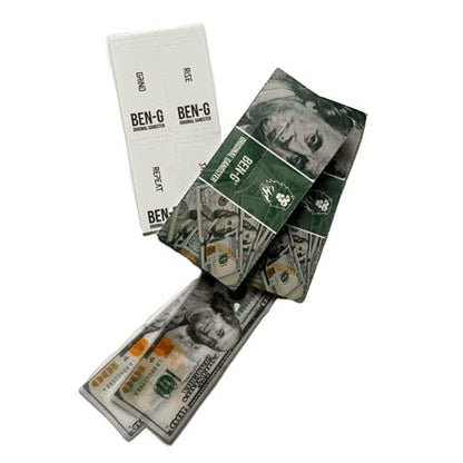 BEN-G Dollar Print King Size Rolling Paper