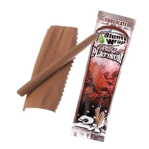 Double Platinum Blunt Wraps - CHOCOLATE