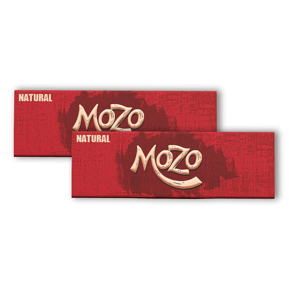 Bongchie Mozo 1 1/4th Size Brown Rolling Paper – Natural, Unbleached, and Slow-Burning for a Smoother Smoke