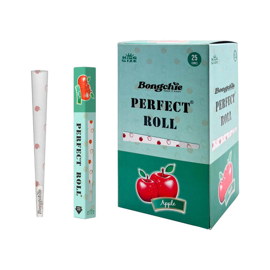 Bongchie Perfect Roll – Apple Flavored Pre-Rolled Cones for a Premium Smoking Experience