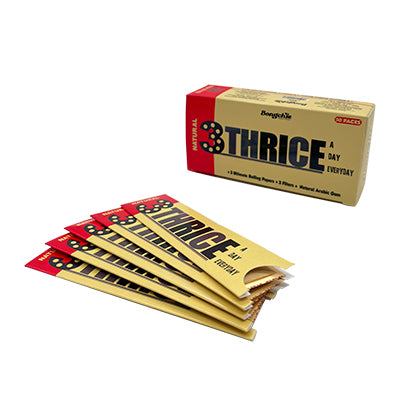 Bongchie Thrice King Size Slim - Natural