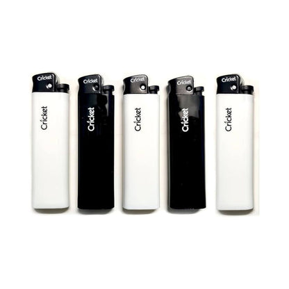 Elevate Your Style with the CRICKET Black &amp; White Pocket Lighter