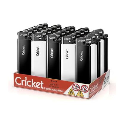 Elevate Your Style with the CRICKET Black &amp; White Pocket Lighter