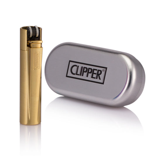 CLIPPER Metallic Lighter - Gold