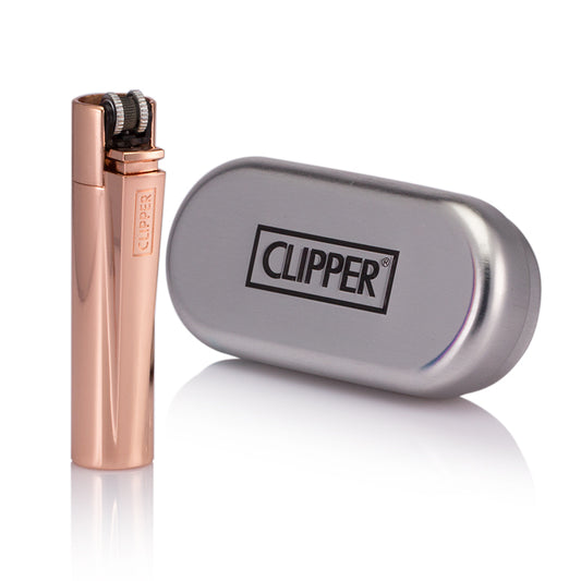 CLIPPER Metallic Rose Gold Lighter