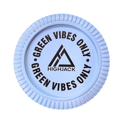 Highjack Green Vibes Only Grinder Blue