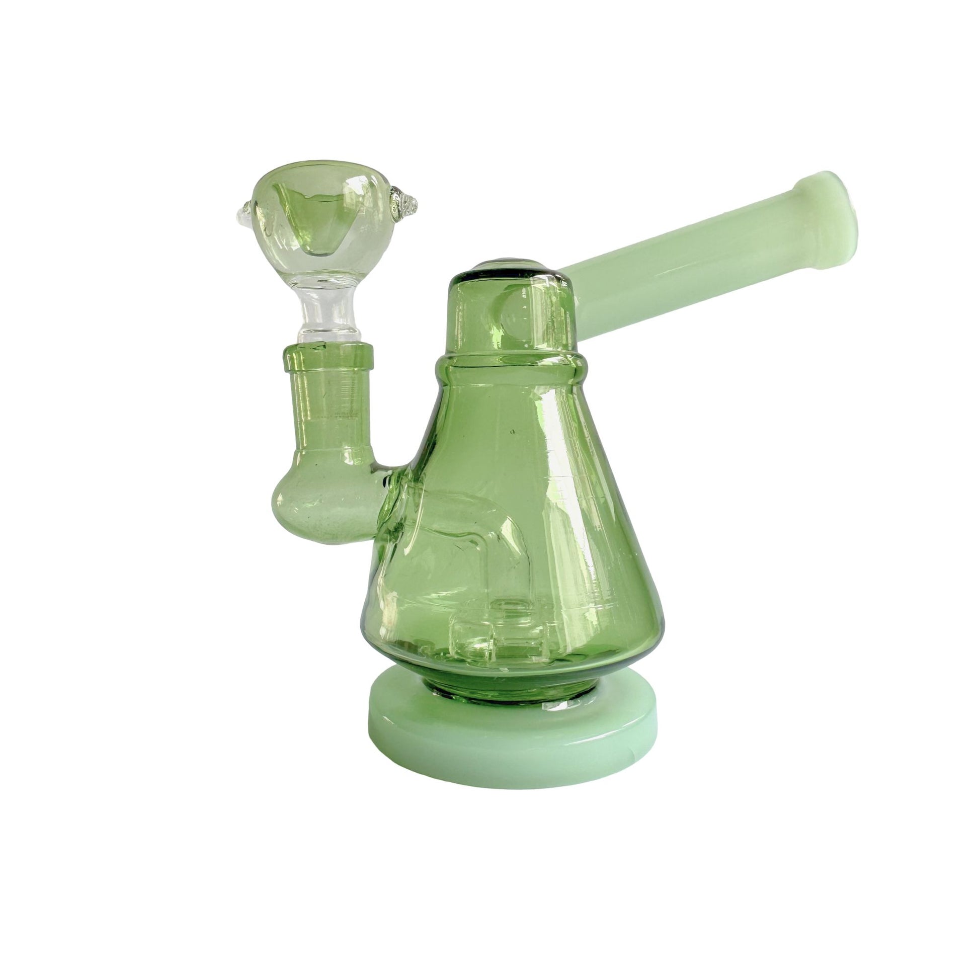 Mini Percolator Bong - Neon Green