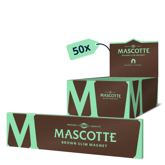 Mascotte Brown Slim Magnet - Full Box