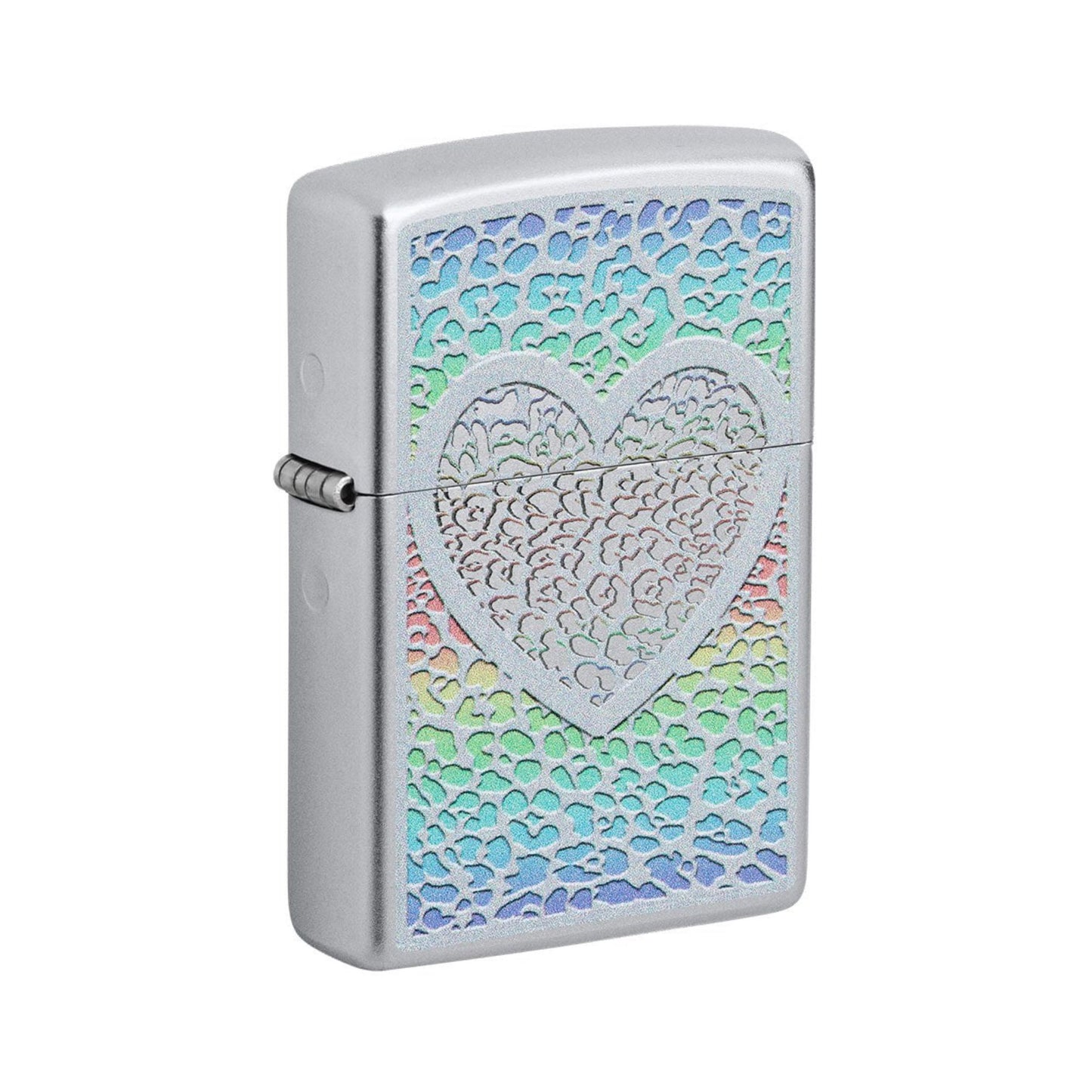 ZIPPO Heart Design Windproof Lighter