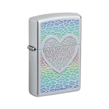 ZIPPO Heart Design Windproof Lighter