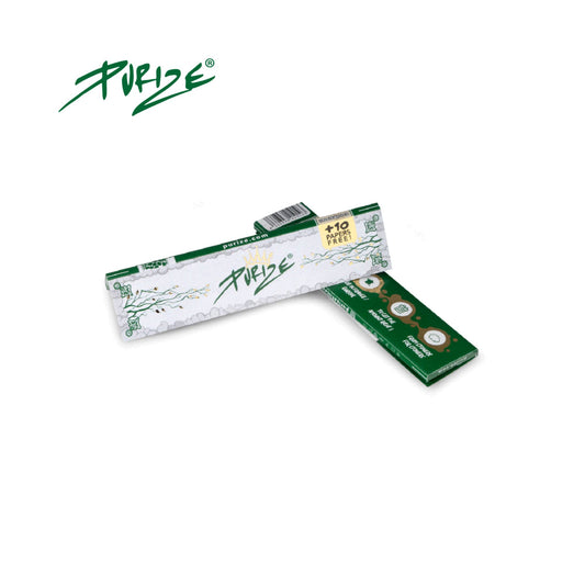 PURIZE Brown Rolling Papers - King Size Slim