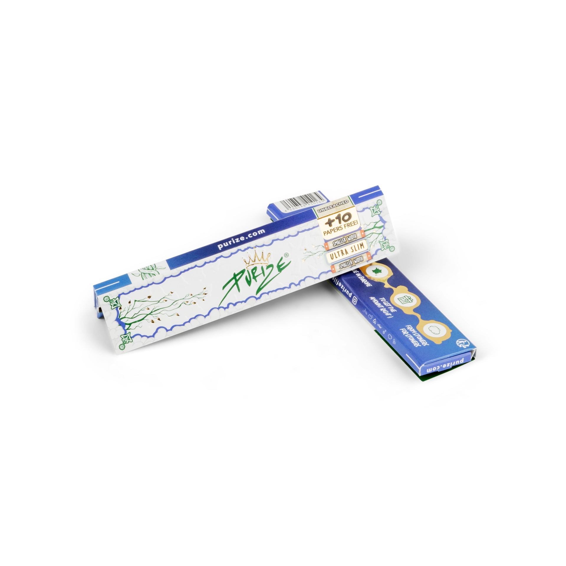 PURIZE® King Size Ultra Slim Rolling Papers