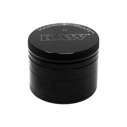 Hammercraft x RAW 4-Piece Grinders - Black