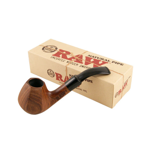 RAW Natural Wooden Cigar Pipe