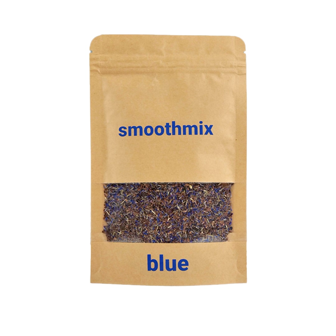 SMOOTHMIX BLUE Herbal Smoking Blend 20g_Front