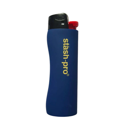 Stash-Pro Matte Finish Pocket Lighter - Blue