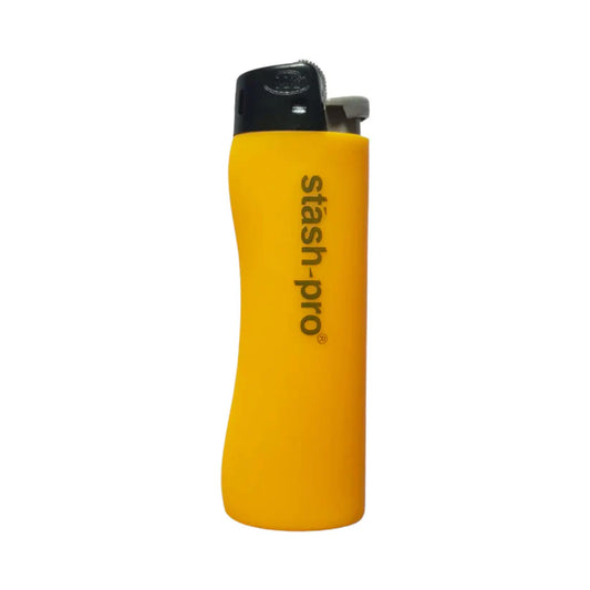 Stash-Pro Matte Finish Pocket Lighter - Yellow