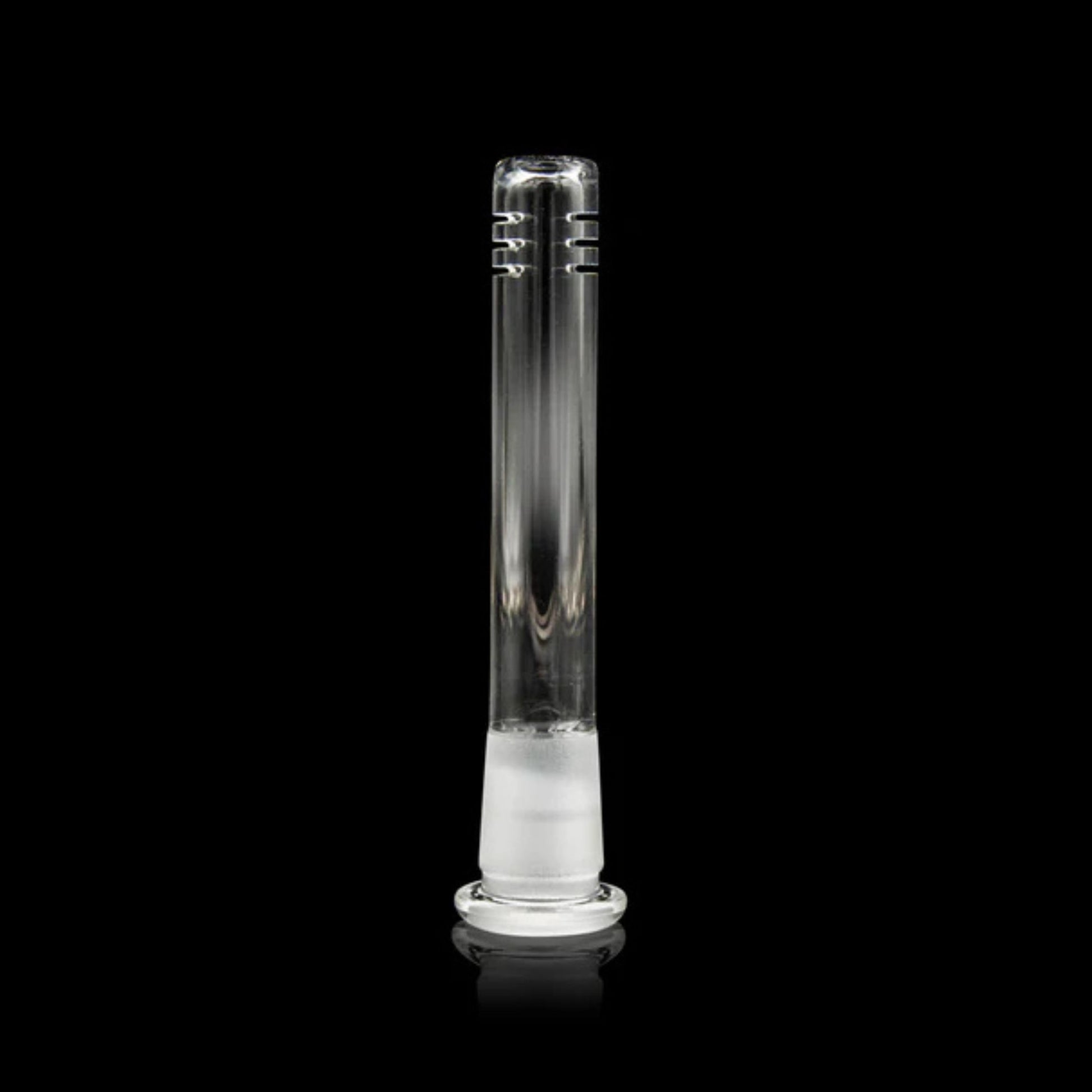 Slit-Cut Diffused Downstem - 19mm to 14mm Black Background