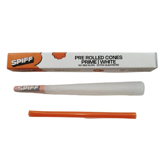 SPIFF Pre-Rolled Cones Prime Pack of 50 - White