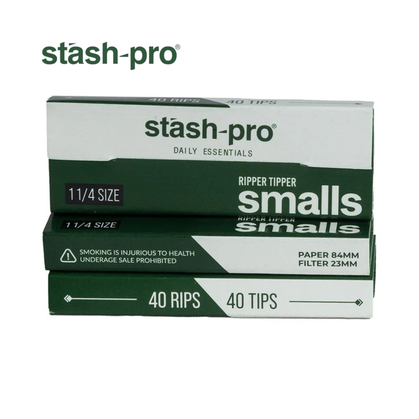 Stash-Pro Ripper Tipper Rolling Paper with Tips - 1 ¼ Size