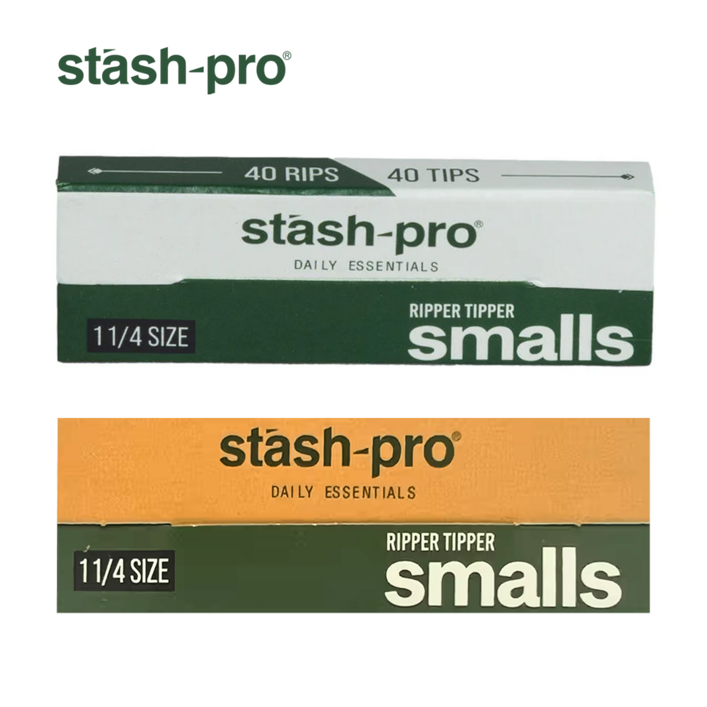 Stash-Pro Ripper Tipper Rolling Paper with Tips - 1 ¼ Size