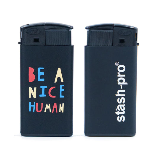 Stash-Pro Slim Lighter - Be A Nice Human