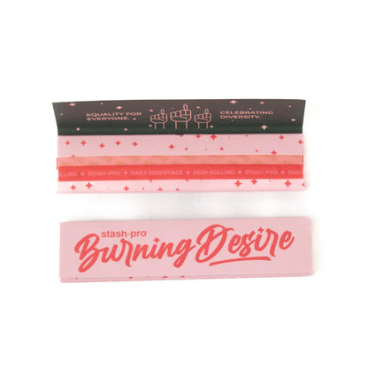 Stash-Pro Pink Rolling Paper - King Size Slim