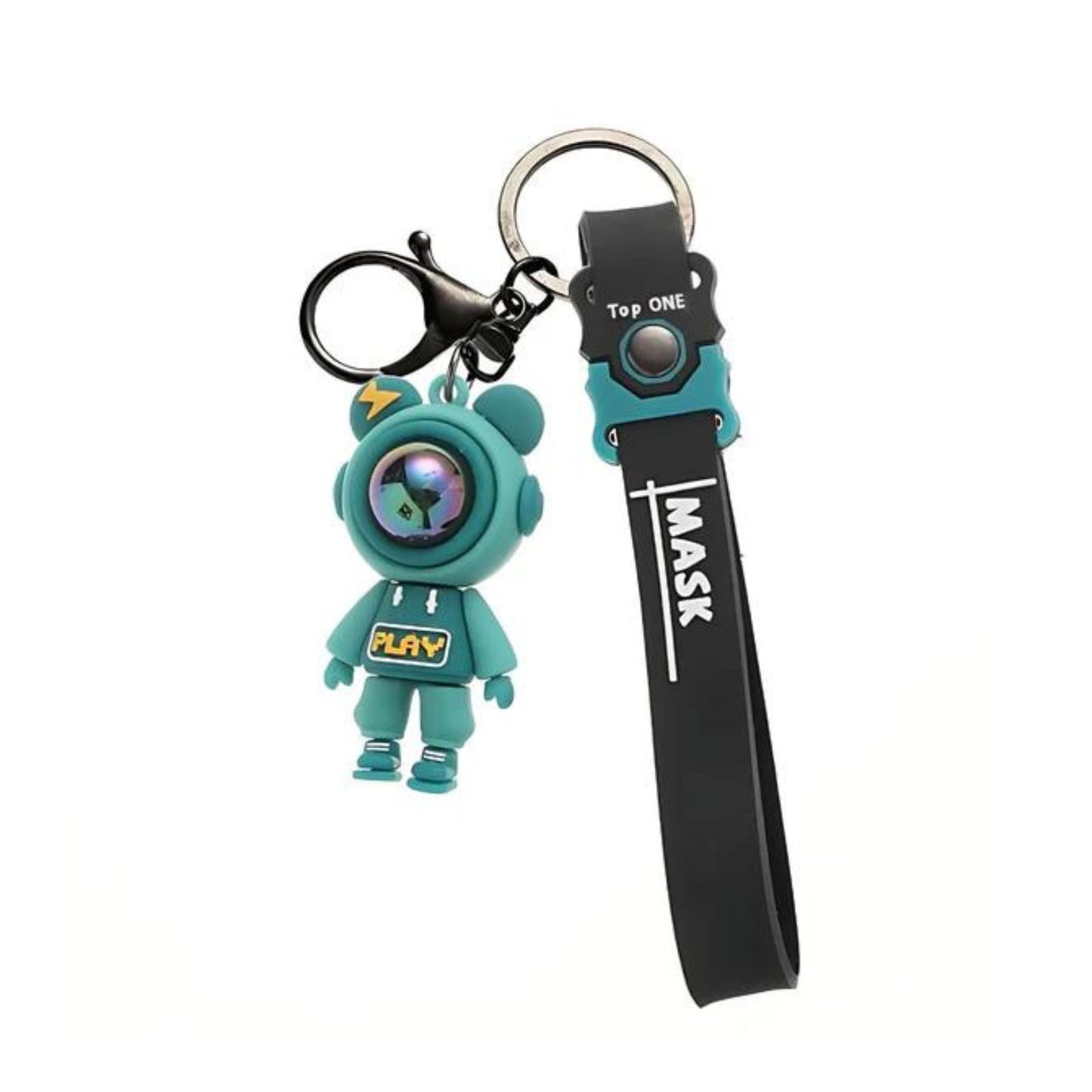 Astronaut Premium Silicon Keychain