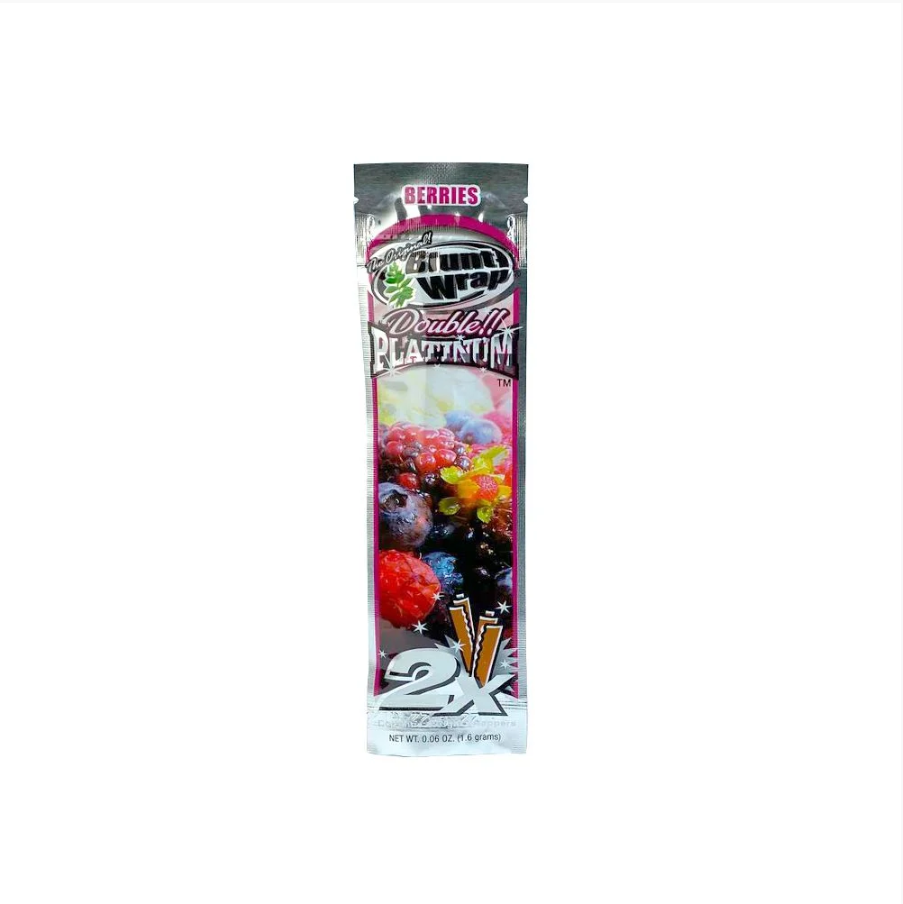 Double Platinum Blunt Wraps - BERRIES