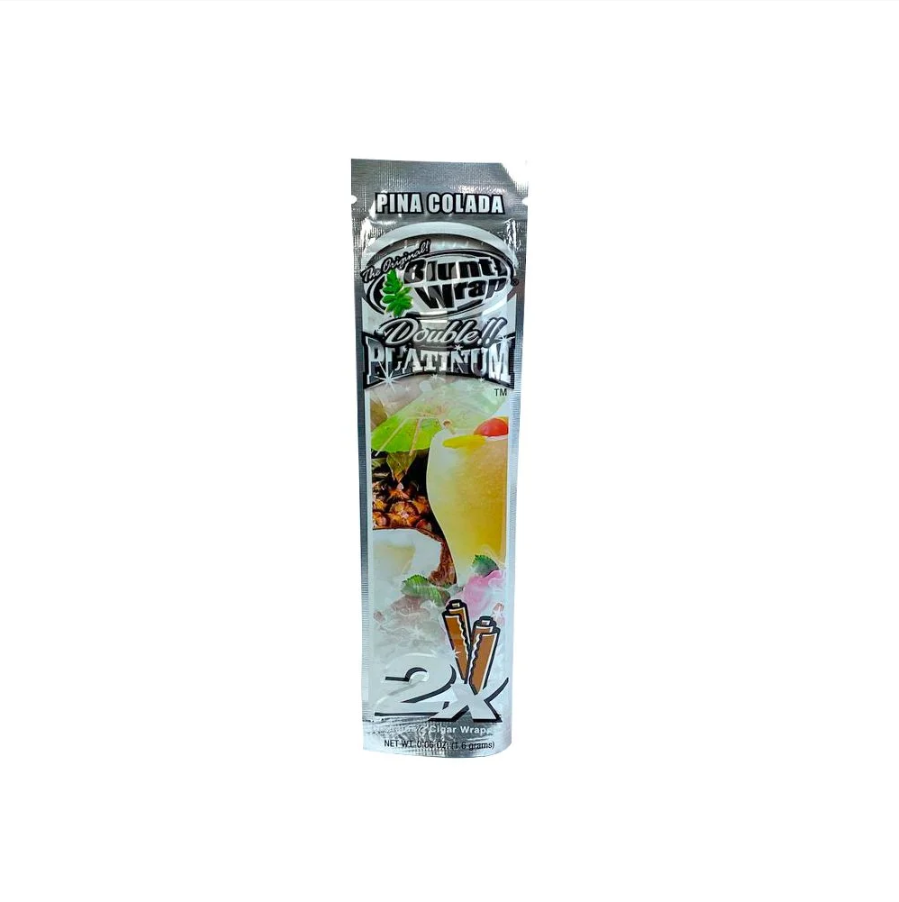 Double Platinum Blunt Wraps - PINA COLADA