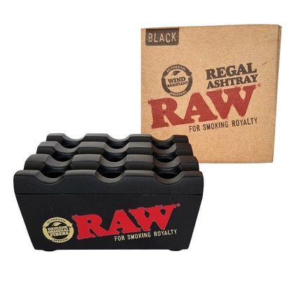 RAW Black Regal Windproof Ashtray