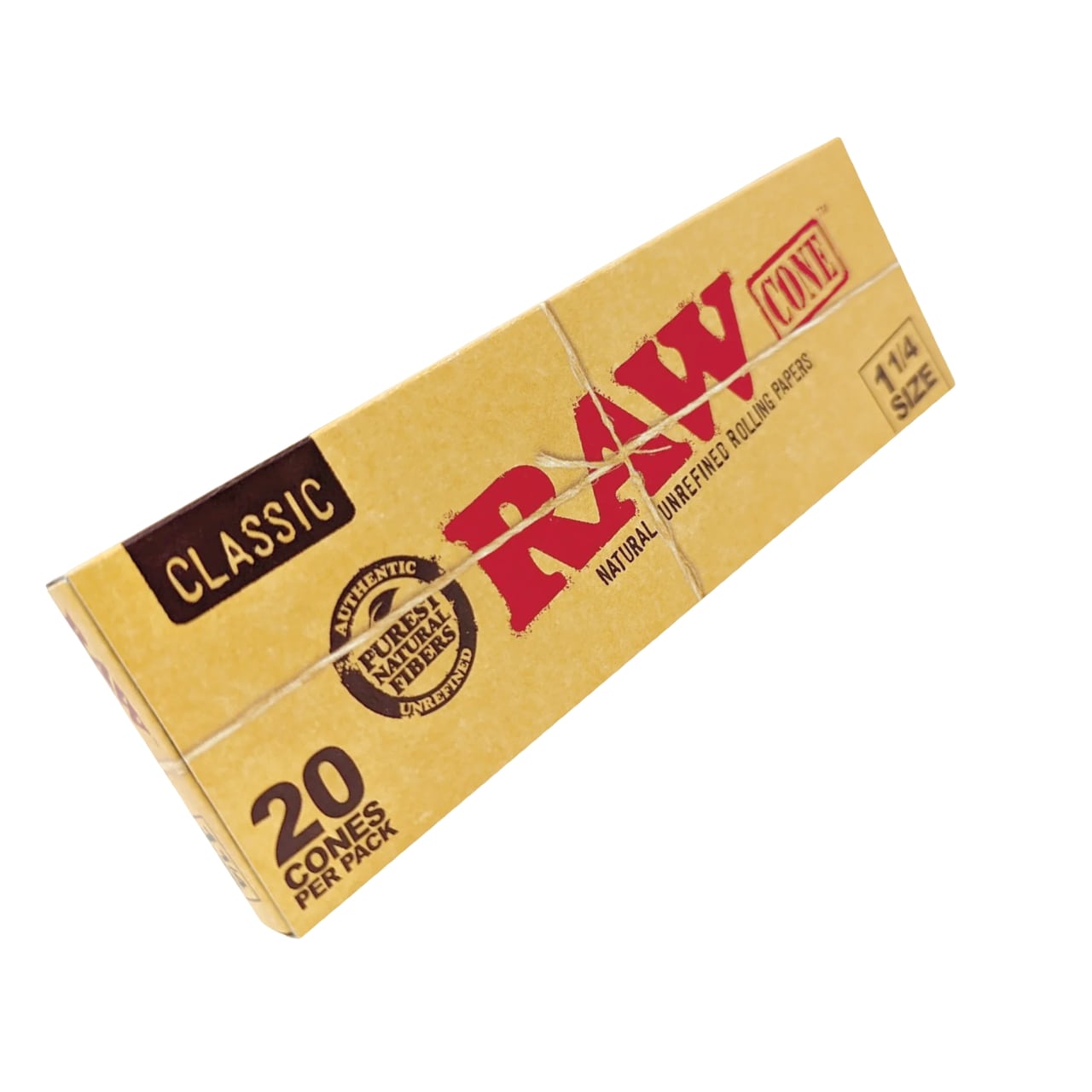 RAW Classic 1 1/4 Size Pre-Rolled Cones - Pack of 20 – HighJack