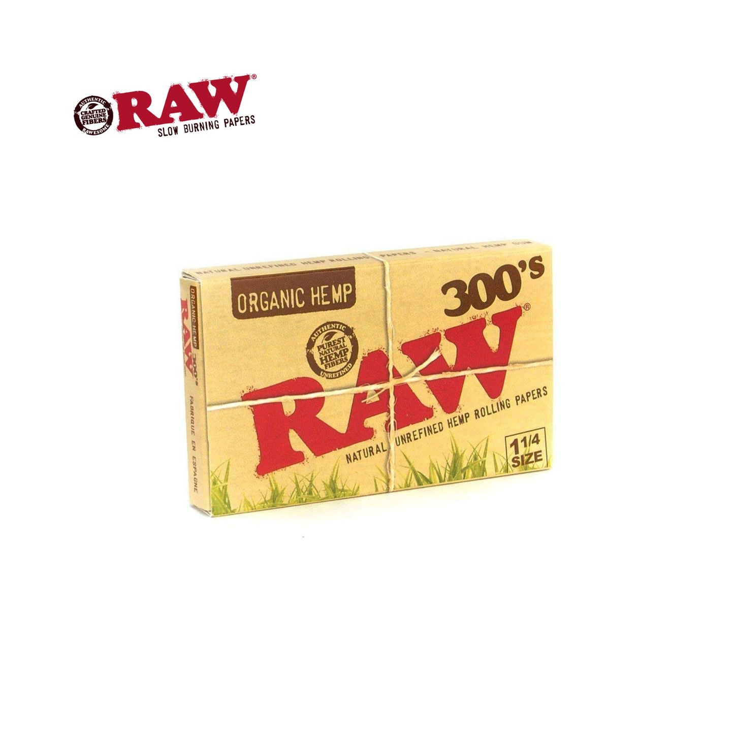 RAW Organic Creaseless 1 ¼ - Pack of 300