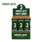 Stash-Pro Party Cones - Brown