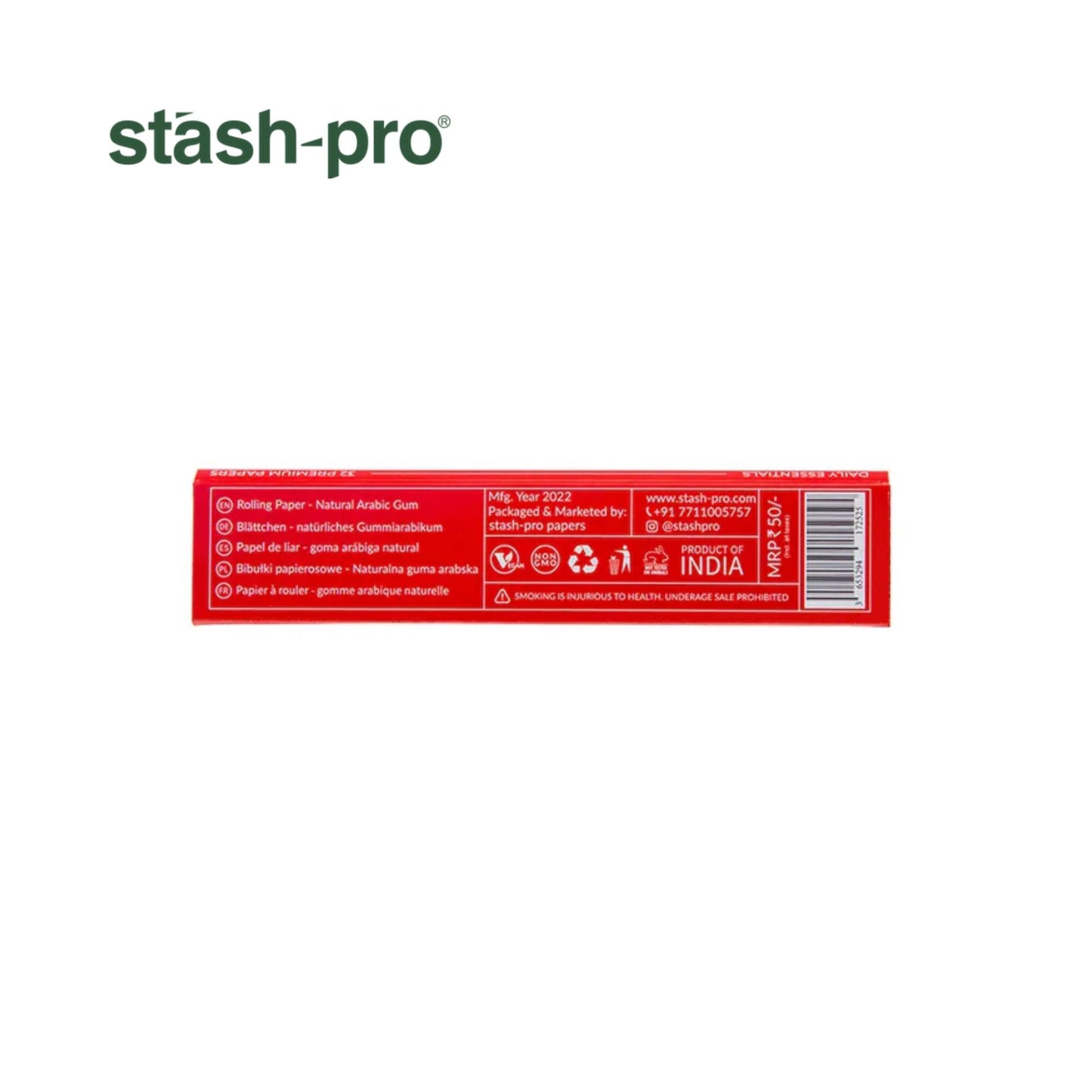 Stash-Pro Super Slims Rolling Paper