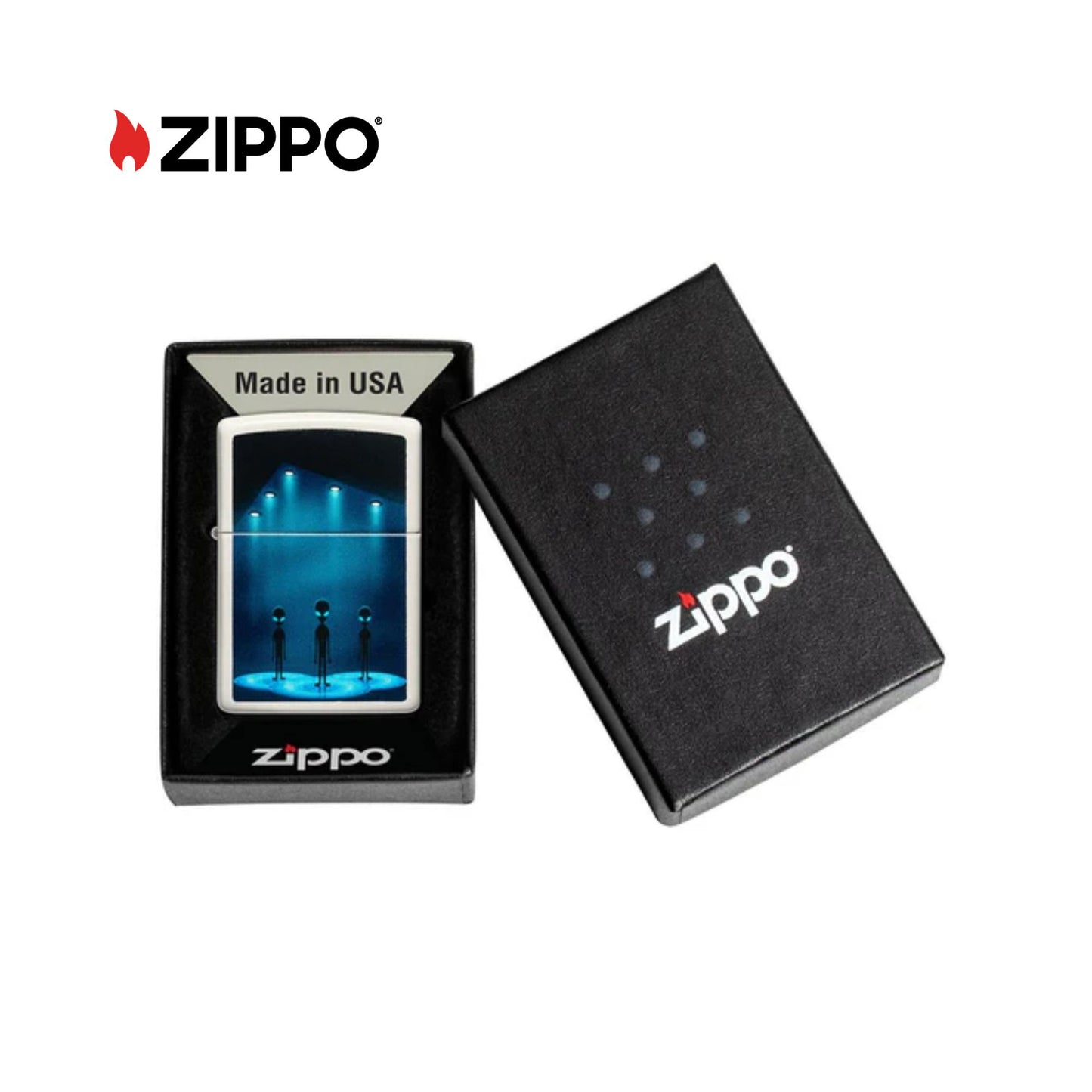 ZIPPO Aliens Design Windproof Lighter