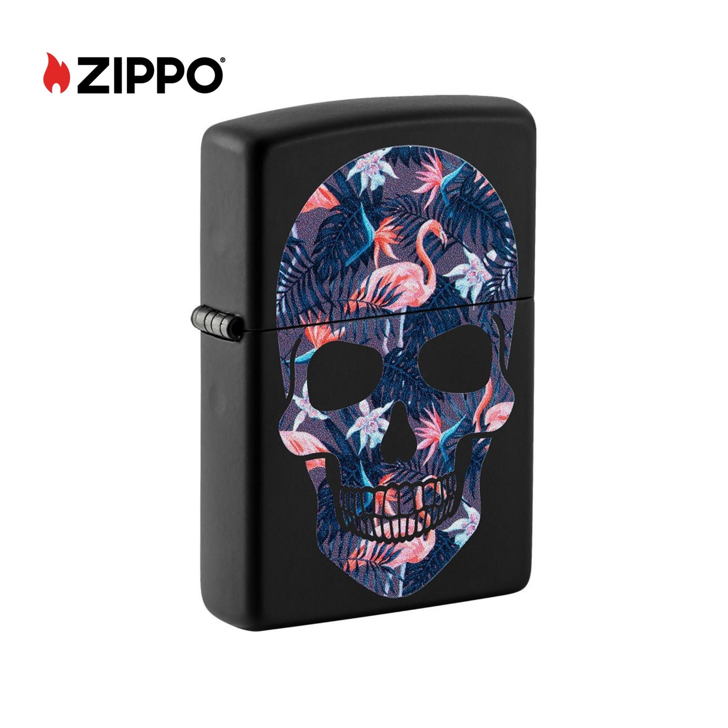 ZIPPO Flamingo Skull Design Windproof Lighter