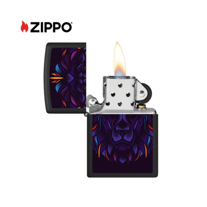 ZIPPO Lion Design Windproof Lighter