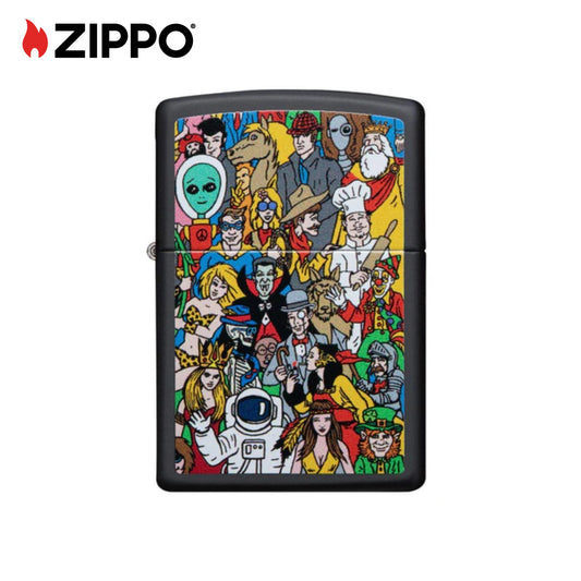 ZIPPO Where's Windy Design Windproof Lighter