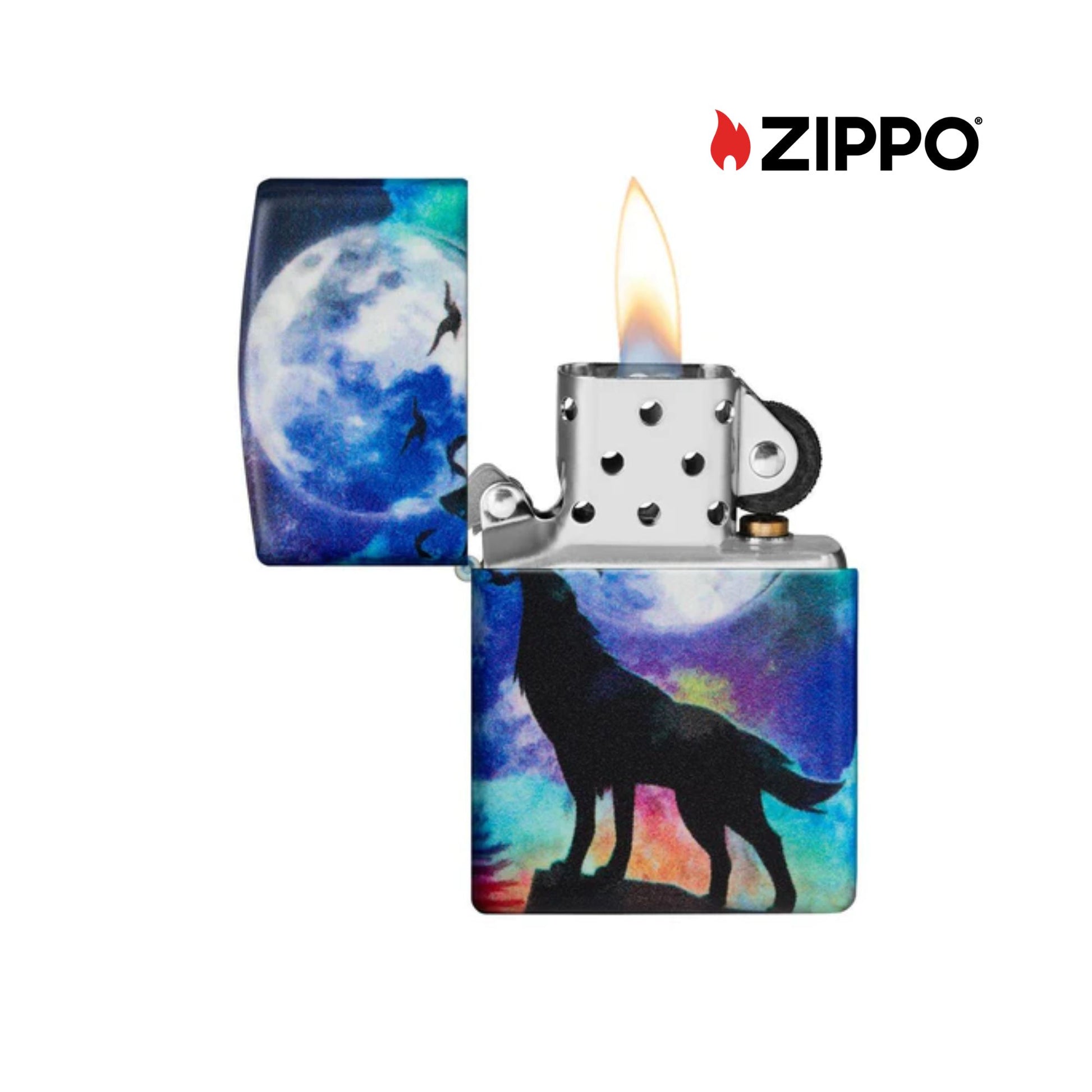 ZIPPO Wolf Design Windproof Lighter