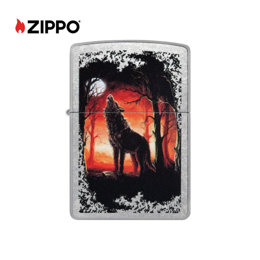 ZIPPO Wolf Moon Trees Windproof Lighter