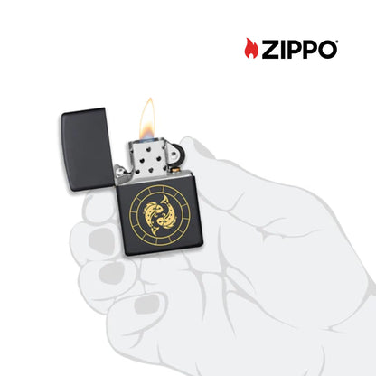 ZIPPO Zodiac Pisces Ring Windproof Lighter