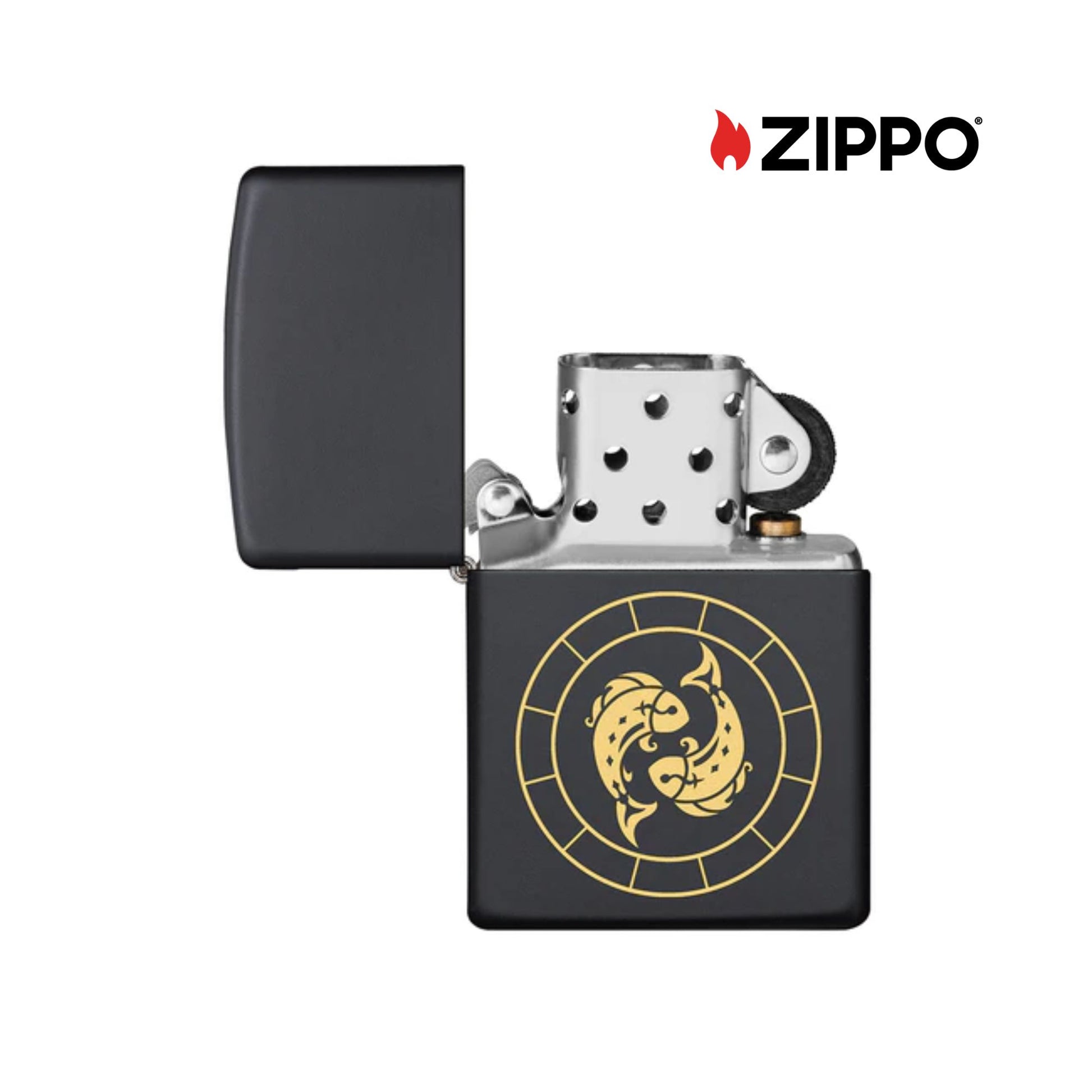 ZIPPO Zodiac Pisces Ring Windproof Lighter