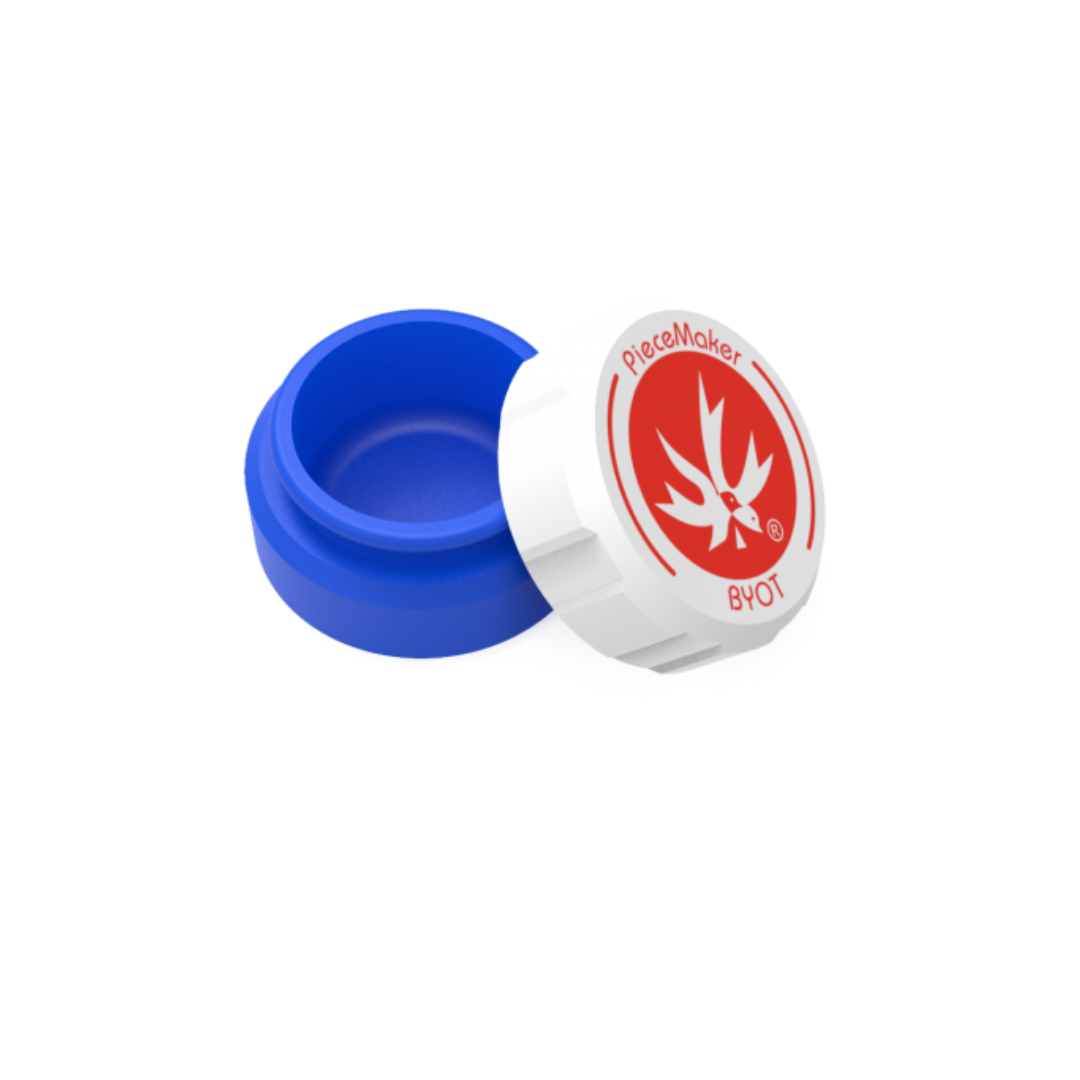 With PIECEMAKER-Kontainer Stash your concentrates worry-free