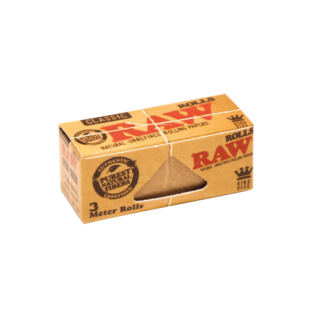 RAW' Classic Rolls Cigarette Paper Kingsize (3 meters)