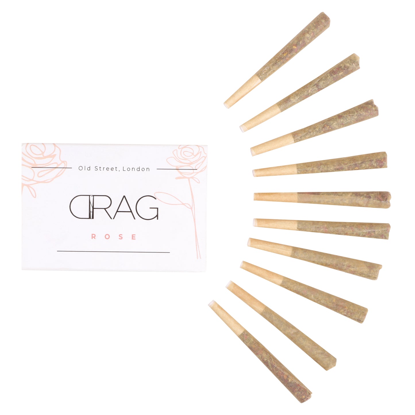 DRAG Herbal Pre Rolled Joints - Rose