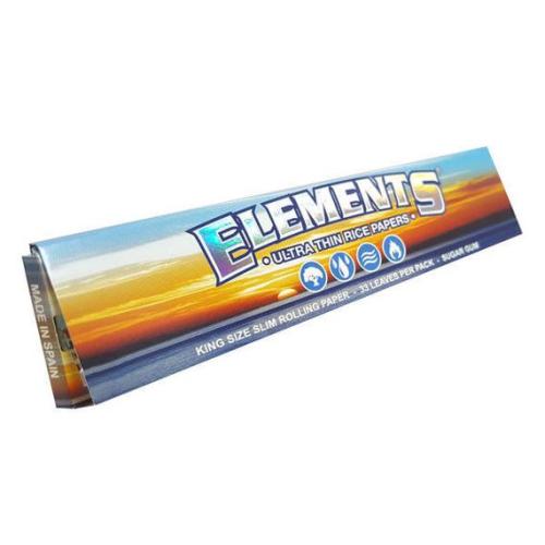 ELEMENTS Ultra Thin Rice Paper-King Size Slim freeshipping - HighJack India