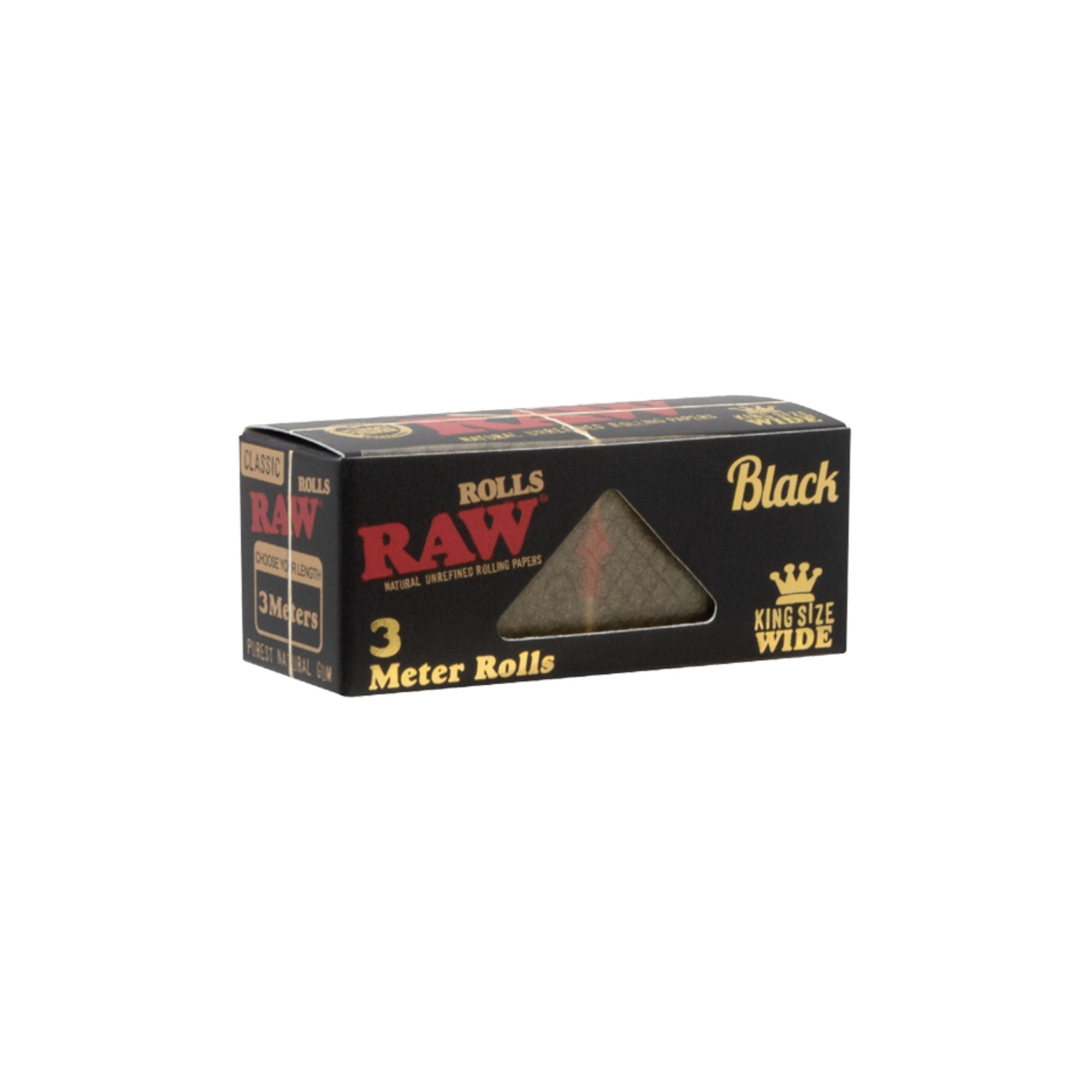 Raw Black King Size Roll 3 Meter Highjack India