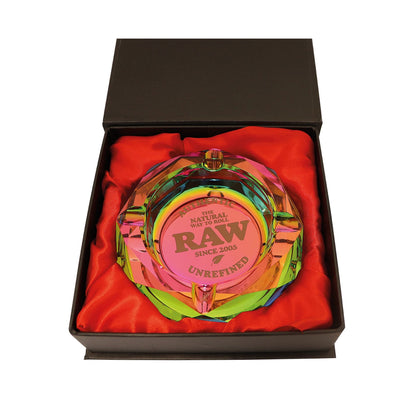 RAW Rainbow Glass Ashtray