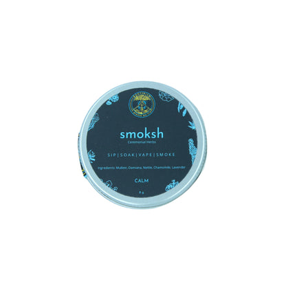 SMOKSH CALM Herbal Smoking Blend 8g HighJack India